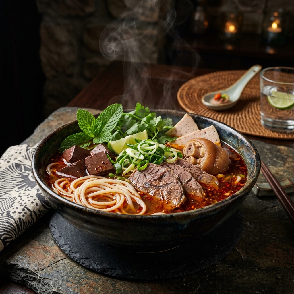 Bun Cha Hanoi (Gegrilltes Schweinefleisch)